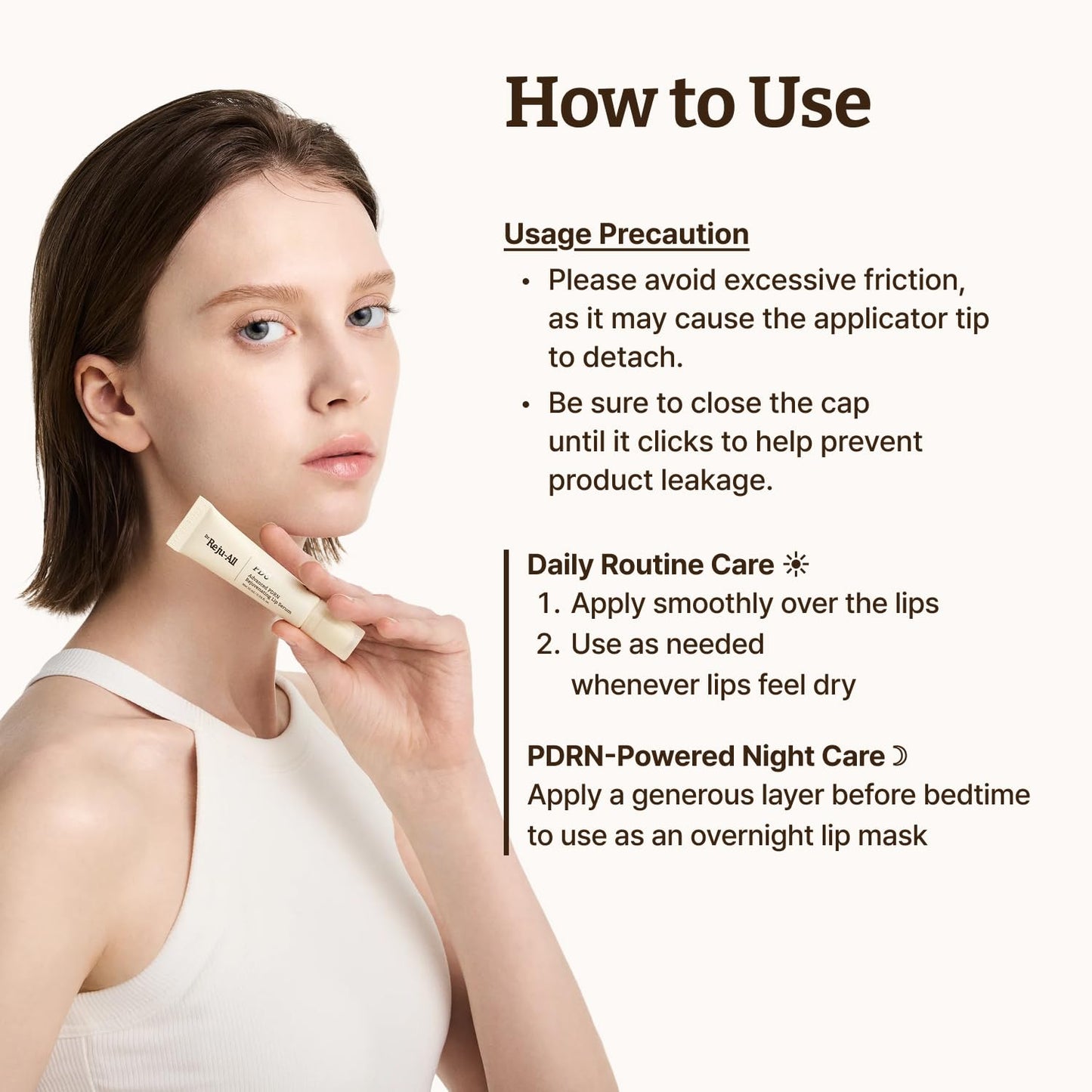 Advanced PDRN Rejuvenating Lip Serum 0.3 Fl Oz | Hydrating Lip Balm, Lipozip PDRN for Glowy, Dewy Lips, Gentle Exfoliating Lip Moisturizer, with Hibiscus & Lactic Acid